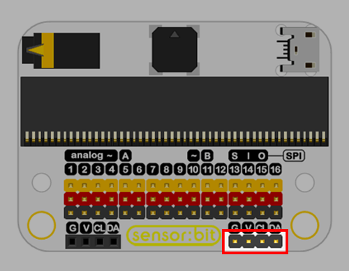 Sensor: bit: placa de extensión IO para micro: bit