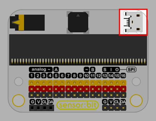Sensor:bit ：IO extension board for micro:bit