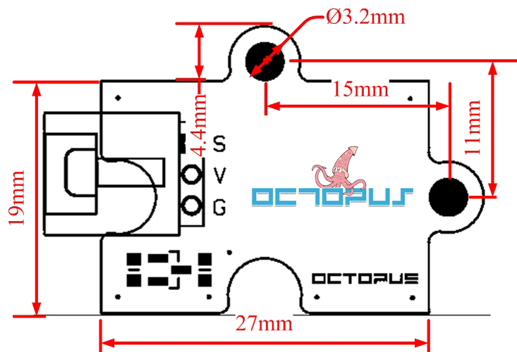 Octopus LM35 Analog Temperature Brick - why.gr